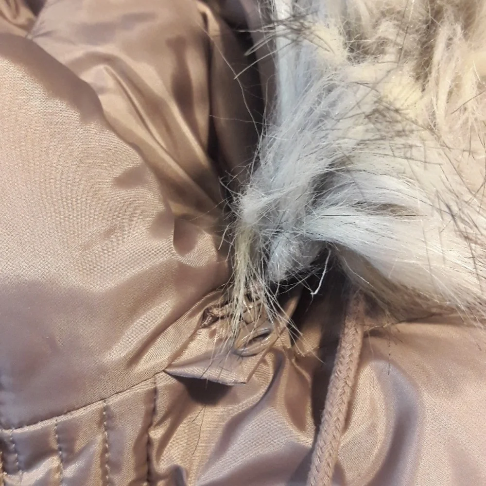 Lauren Ralph Lauren Down/waterfowl fur lined removeable hood zip up size s - Picture 13 of 15